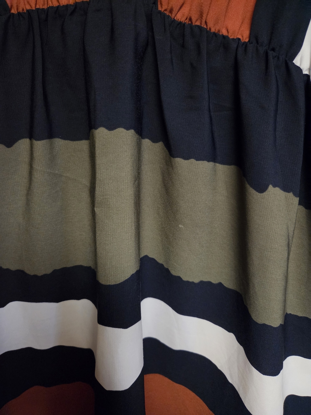 Renee C Colorblock Long Sleeve Mini Dress Made In USA Size L - Picture 7 of 7